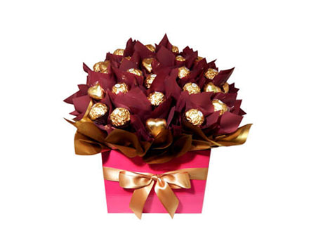 Lollylicious Chocolates Bouquet Rectangle